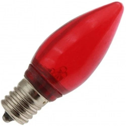 2 REPLACEMENT LEDS FOR LIGHT BULB LAMP LED RED C9 120 130V eBay