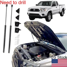 2Pcs Gas Strut Shock Damper Spring Prop Hood LIFT For Toyota Tacoma 2005-2014