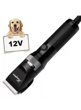 Hansprou Dog Clippers for Grooming Dog Grooming Clippers，Professional 12V Dog...
