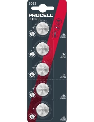 Batterie Duracell Industrial Procell Intense CR2032 Energia Affidabile