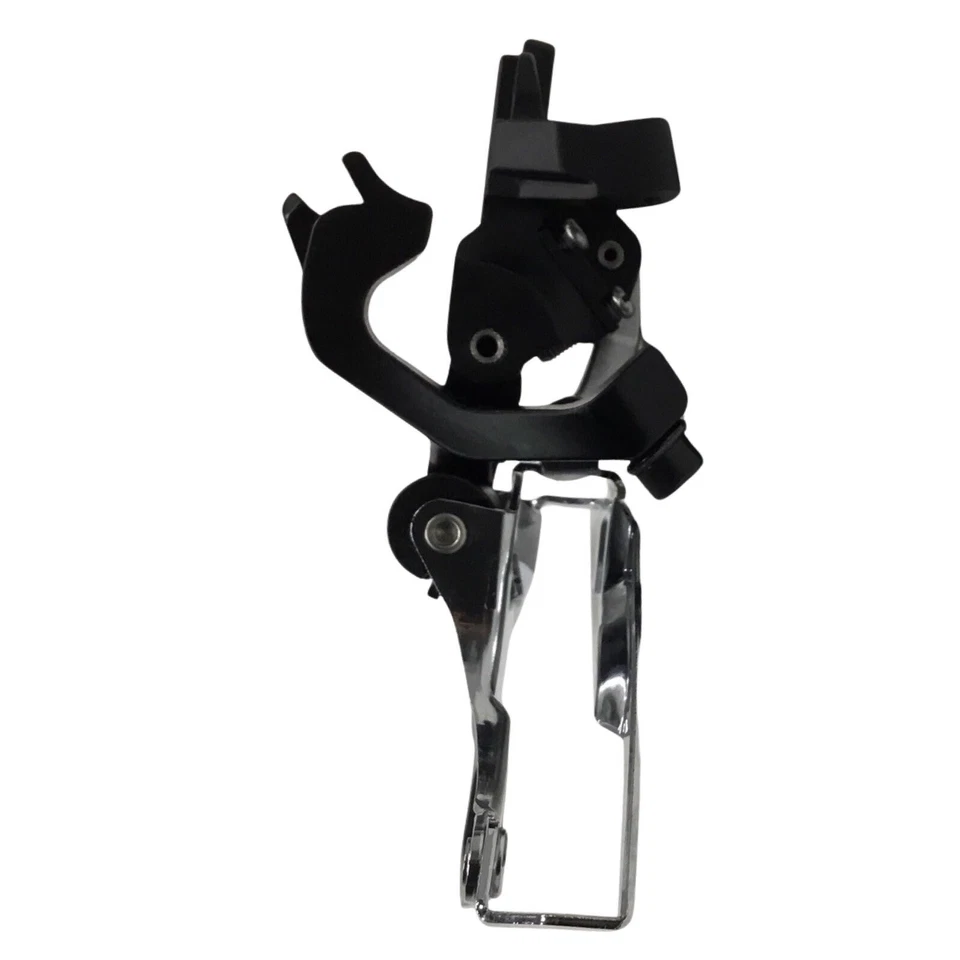 Desviador delantero triple Shimano XT M781 10 velocidades montaje directo doble tracción NUEVO NOS Foto 3 de 4