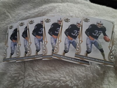 Lot Of 6 Cards Of Marcus Allens. 2023 Leaf Trinity Marcus Allen #40