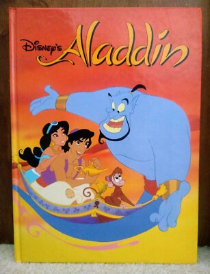 ディズニー・コミックス7 Disney classics アラジン Disney Classic Series Aladdin Hardcover Book Storybook Vintage