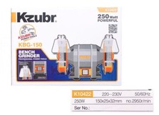 Meuleuse D'Établi 250W 2 Disques 2 Pierres 125Mm K10422 Cir