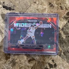 2023 Prizm Draft Picks Widescreen Red Cracked Ice  Dillon Mitchell 15 B-5