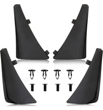 Mitzone Mud Guard/ Splash Guard Set for Chevy Corvette C8 2020-2024