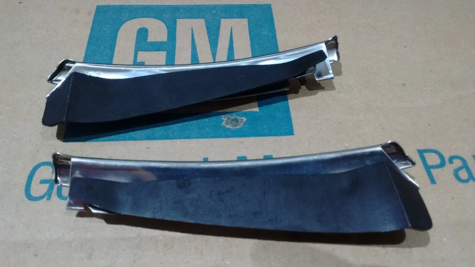 Guardabarros superior trasero molduras y goma sello antipolvo 68-72 Chevy CHEVELLE ss Foto 3 de 4