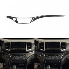 Cubierta de panel de tablero de fibra de carbono real de 3 piezas para Honda Ridgeline Passport Pilot
