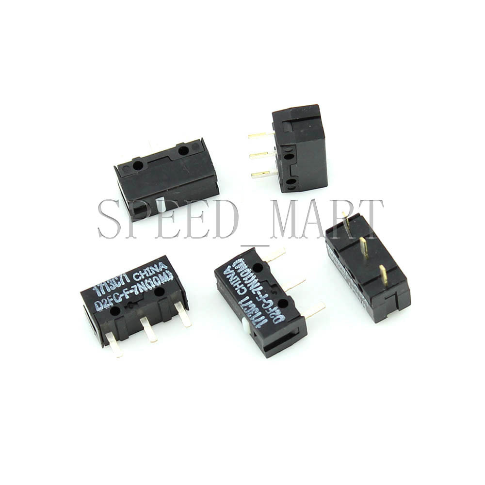 Omron Micro Switch Omron D2F-01F-T Japan Mouse Micro Switch 2PCs Mouse Switch - Foto 3