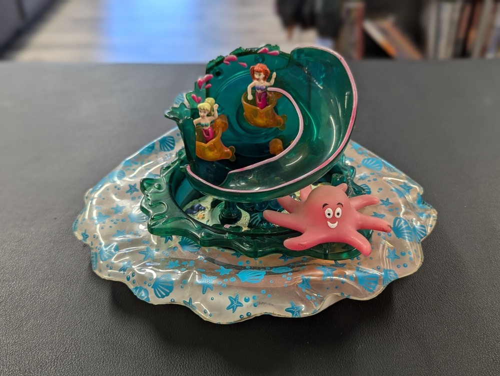 Vintage Polly Pocket Sea Splash Fun Slide Mattel 2000 Fair Condition