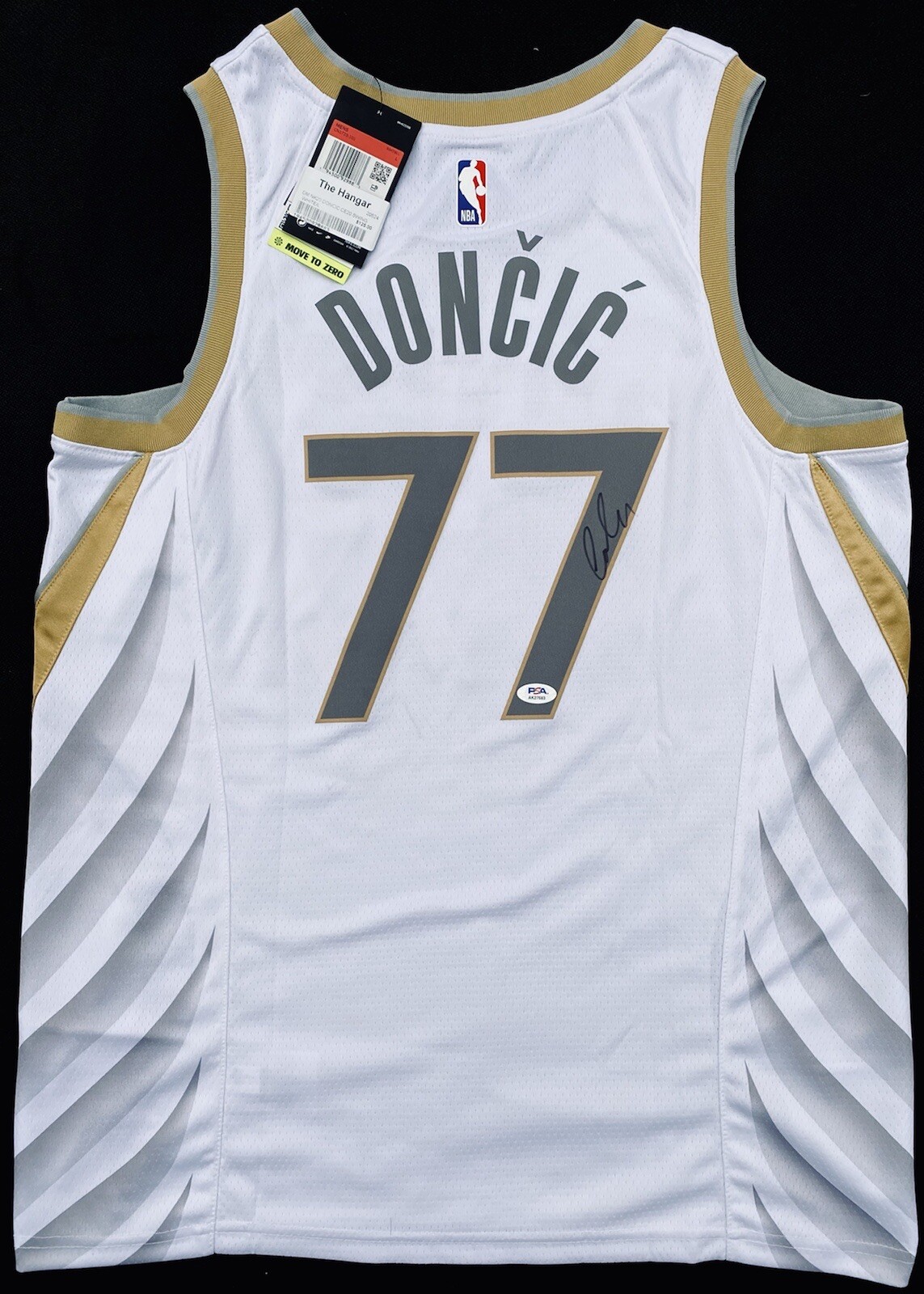 Luka Doncic Autographed Signed Dallas Mavericks #77 2020 CITY MAVERICKS AUTHENTIC BASKETBALL JERSEY PSA/DNA 
