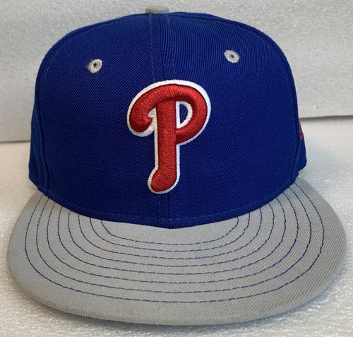 Philadelphia Phillies New Era 59Fifty Fitted 7 Hat Cap Men MLB Baseball Blue