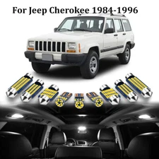20x White Bulbs Interior LED Lighting Package Kit for Jeep Cherokee XJ 1984-1996