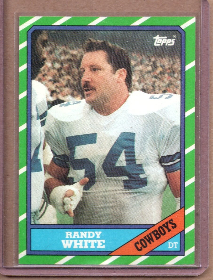 1986 TOPPS RANDY WHITE #133 (NM-NM/MT )