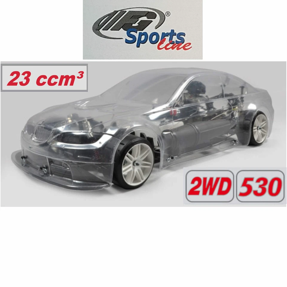 FG Modellsport 1:5 Sportsline 2WD 530 Chassis 23ccm³ BMW M3 ALMS - Bild 2 von 4