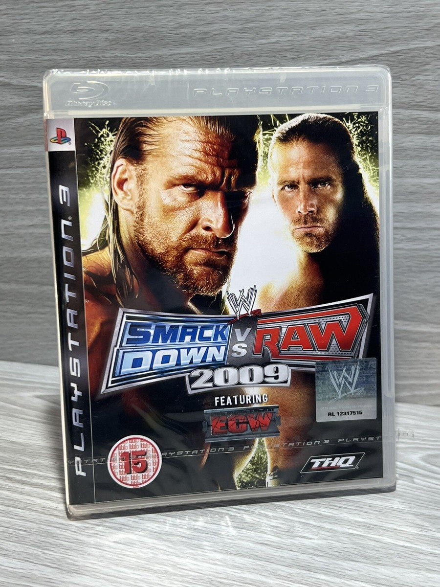 WWE Smackdown VS Raw 2009 - PS3 Game - BRAND NEW & SEALED