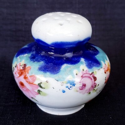 Vintage Ceramic Hand-painted Floral Replacement Shaker *Some Tiny Dings On Top*