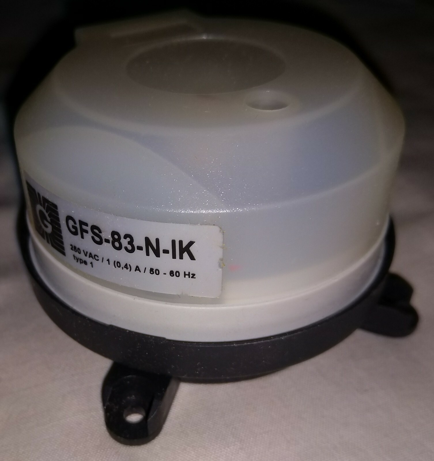 GREYSTONE GFS83NIK Air Differential Pressure Switch 50500 Pa 0.22.