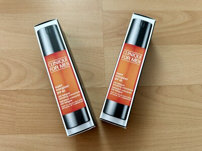 Clinique For Men Herren Super Energizer Anti Aging Serum SPF40 48ml*2 NEU OVP