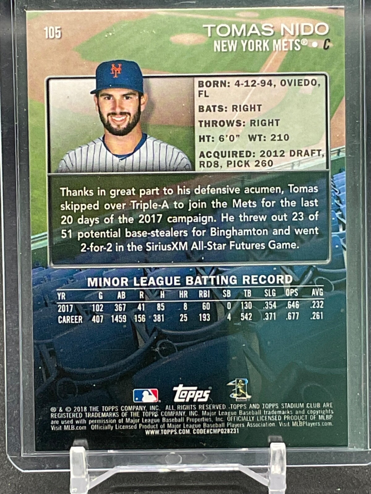 New York Mets *Choose Your Baseball Card* Inserts Rookies Autos (Updated 7/26) - Picture 372 of 512