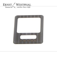 Véritable cristal minéral TISSOT Two Timer avec joint d'étanchéité