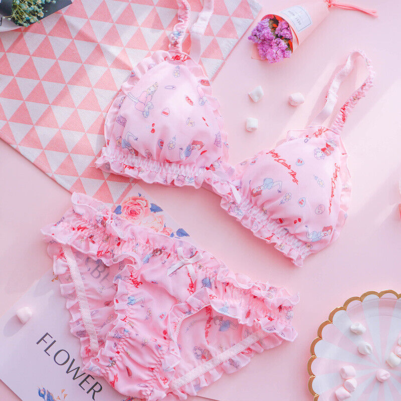 Buy French Beauty Bra and Panty Set ((for Girl Demand)) Baby Pink