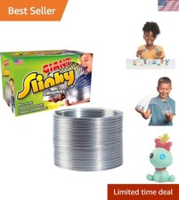 Original Giant Slinky Metal Spring Toy - Fun for Ages 5 and Up, Party Favor