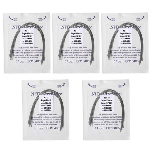 Sale Ortho NITI Arch Wire/Stainless/NITI Rectangular Arch Wire Full Sizes - Afbeelding 90 van 176