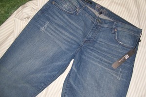 KUT from the Kloth Catherine Boyfriend Jeans sz 12 Blue Denim~NEW!!!!