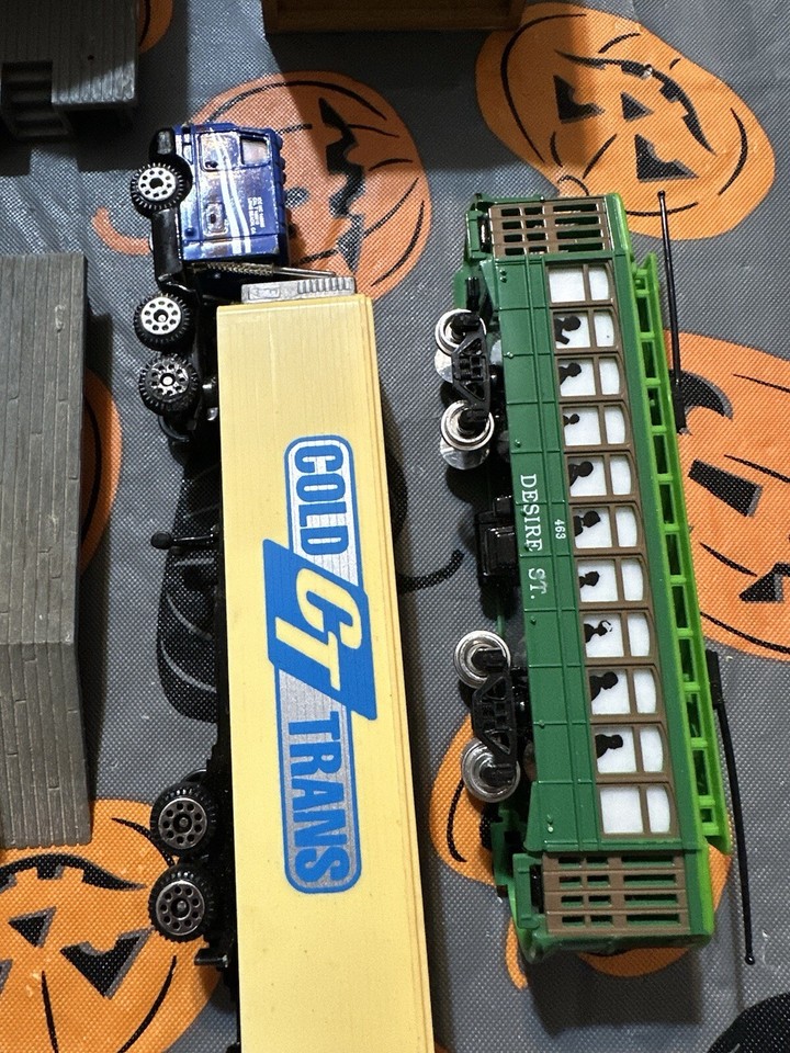 HO Scale Train Accessories Scenery Houses Trucks Trolly And More eBay