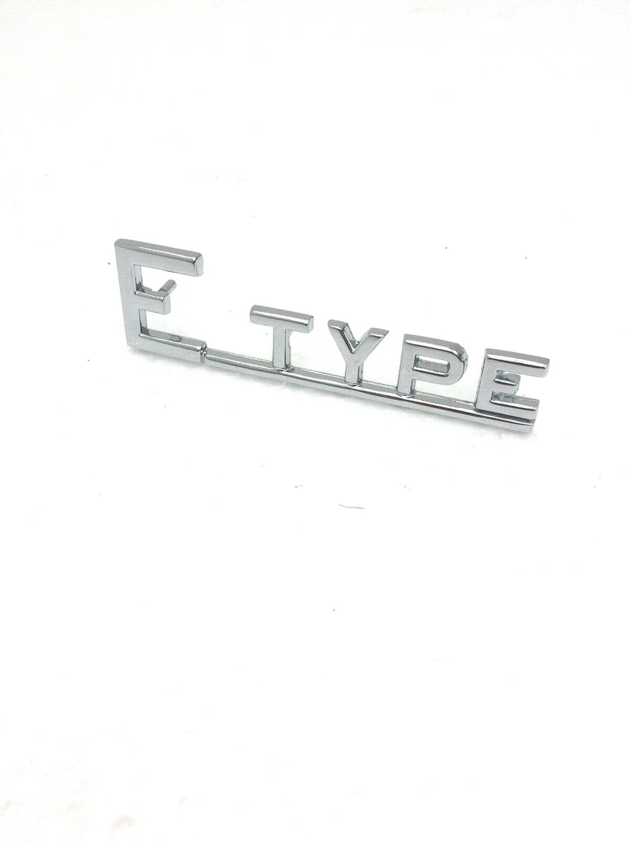 JAGUAR V12 CHROME BOOT LD BADGE FTS SERES 3 V12 E-TYPE BD37600 | eBay