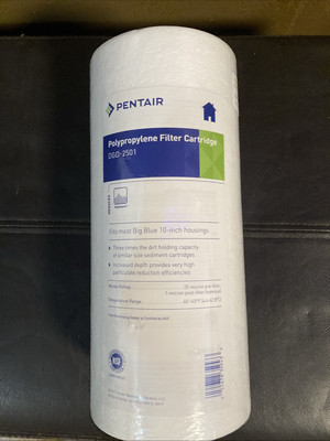 PENTAIR POLYPROPYLENE 10'' X 4.5'' FILTER CARTRIDGE, ITEM # DGD-2501 ~ NEW SEALED