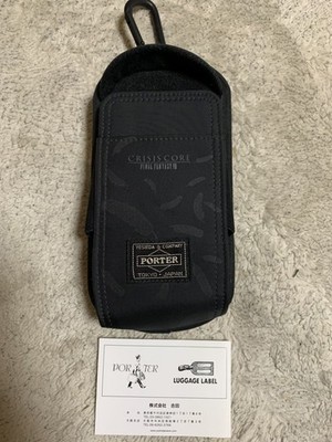 【中古美品】PORTER ファイナルファンタジー7 PSPケース 美品 PORTER PS Pictogram ポーチ PSPケース CRISIS CORE FINAL