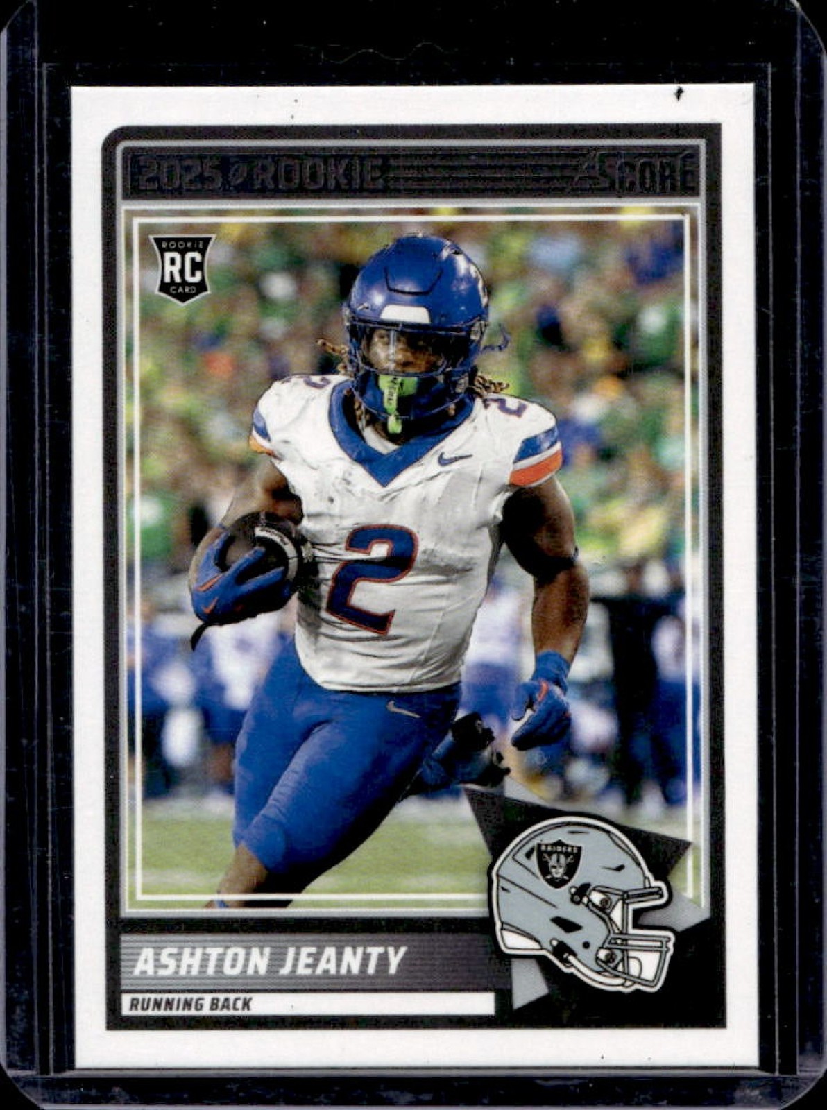 2025 Panini Score Ashton Jeanty Rookies RC Rookie #14 Raiders