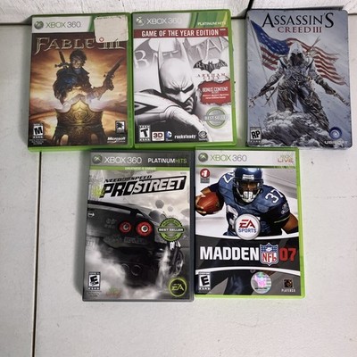 Xbox 360 S Slim Bundle 1439 Console 250GB 15 Games Skyrim Mass