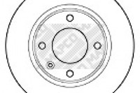 Bremsscheibe Hinten FüR Citroen Xantia X1 X2 1995-2003