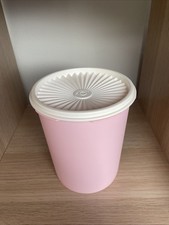 Tupperware Vintage Knusper Stars Dose 1,9l Sonnendeckel rosa Neu
