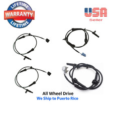 4 Abs Wheel Speed Sensor Front Rear Right Left Fit Nissan Murano 2009-2012 Awd