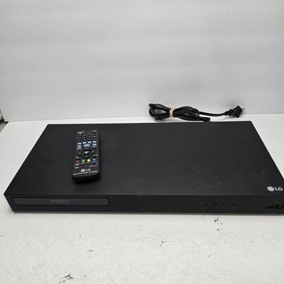 LG UBK90 4K Ultra HD HDR Dolby Vision Blu-ray Player - Black With Remote Works