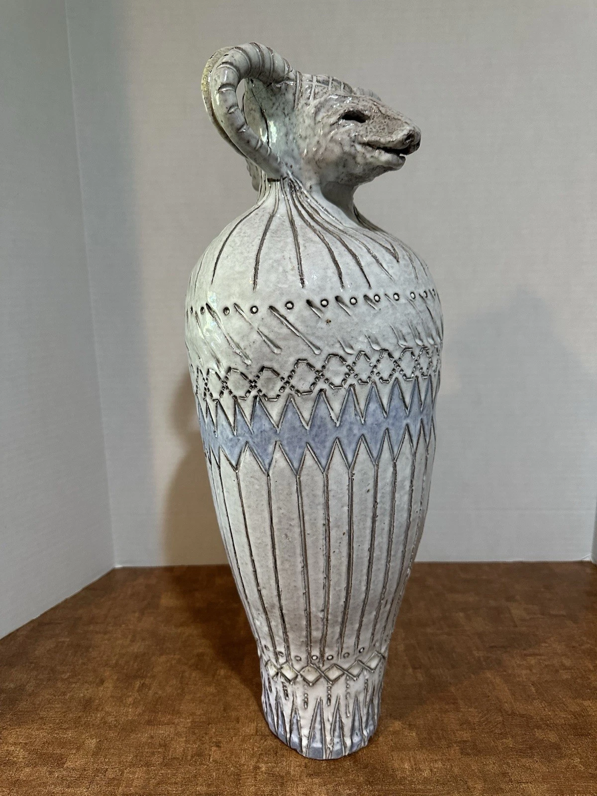 Fhen 20” Tall Vase Sculpture Pottery