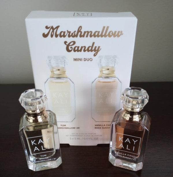 NIB 100% Authentic KAYALI Marshmallow Candy Mini Duo Perfume Gift Set,2 x 0.17oz