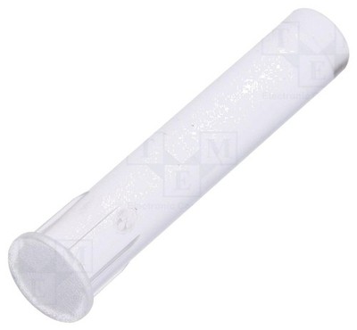 FIX&FASTEN Lichtwellenleiter für LED, 5mm flach, gerade, Länge 21mm,