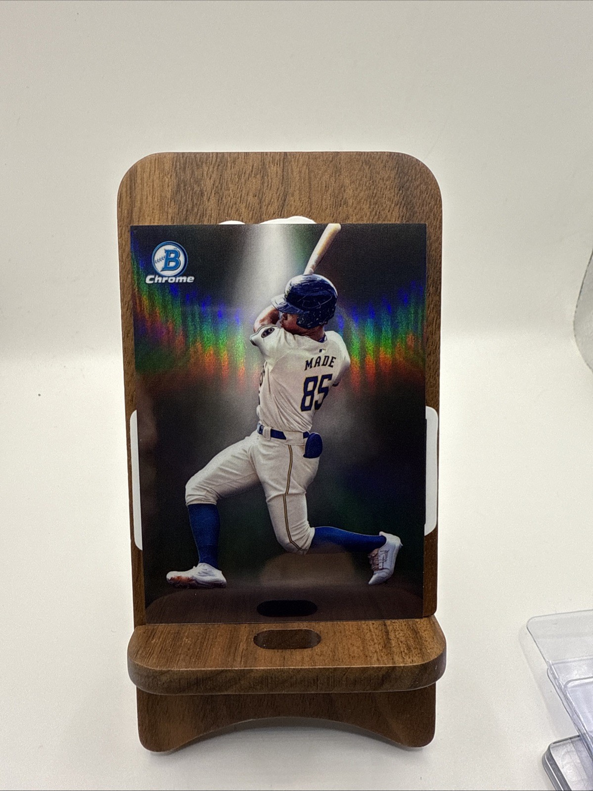 2025 Bowman Chrome JESUS MADE Spotlight SSP Brewers Case Hit