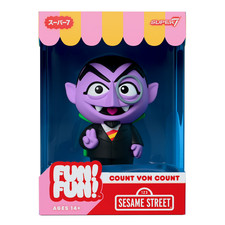 Super7 Sesame Street FUN FUN Wv1 Count Von Count Figurine New