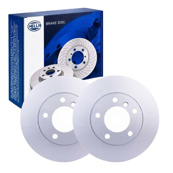2X Hella Bremsscheiben 286Mm Vorne Passend FüR BMW 3 Z3 50412PRO_HC-image