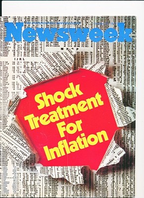 Newsweek - The International New Magazin - 10/1979 - Shock Treatment Inflation