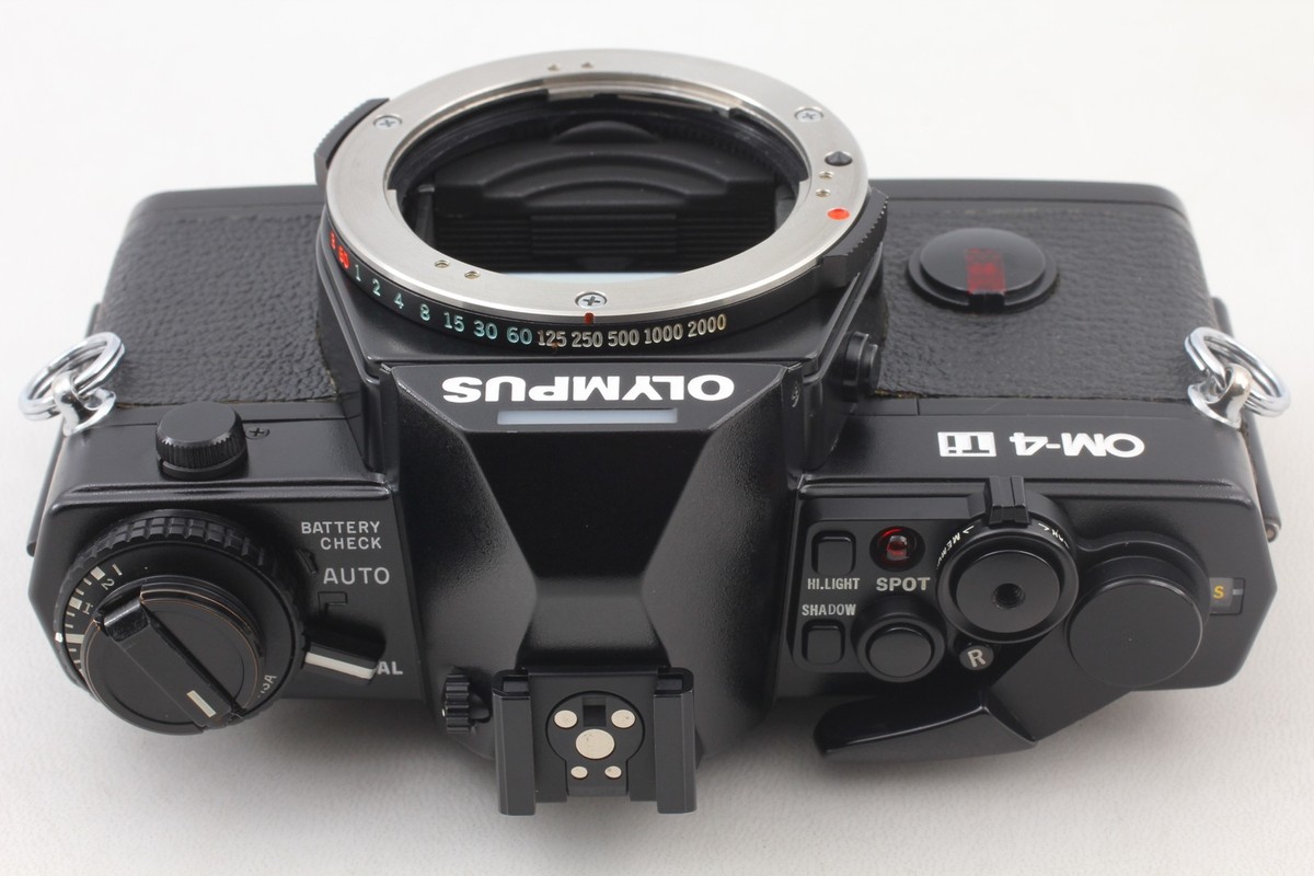 Near MINT++] Olympus OM-4Ti Black Film Camera G.Zuiko 50mm F1.4