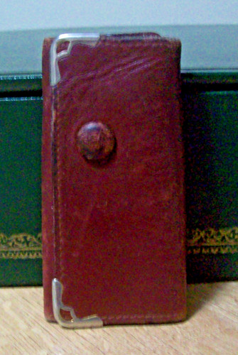 Vintage Cartier "Must de Cartier" Burgundy Leather 4-Hook Key Case