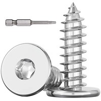 Holzschrauben Torx 100 StüCk M3X30Mm Edelstahl A2 Flachkopf Selbstschneidend