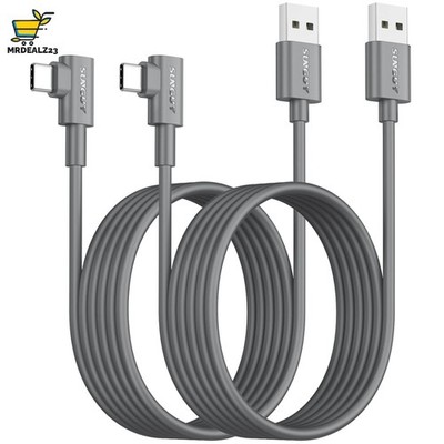 USB C Kabel 3m 90 Grad Schnelllade Kabel Typ C Datenübertragung Galaxy LG PS5